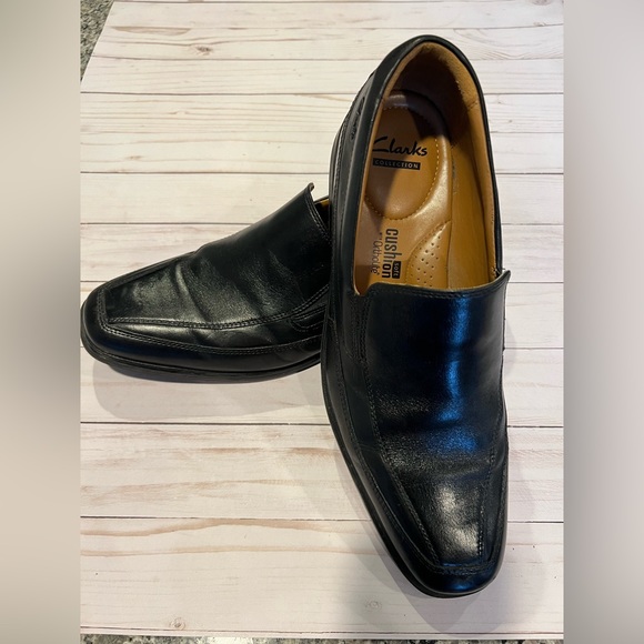 Clarks Shoes Clarks Mens Dress Shoes Black Poshmark